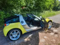 Gebraucht Smart Roadster 82 PS (60 kW) 2004 Gelb Cabrio