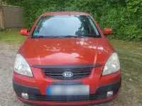 Gebraucht Kia Rio 109 PS (80 kW) 2008 Rot Kleinwagen