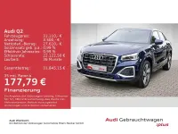 Gebraucht Audi Q2 Advanced Plus 150 PS (110 kW) 2025 Navarrablau metallic SUV