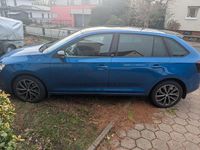 Gebraucht Skoda Rapid Style 125 PS (91 kW) 2015 Blau Kleinwagen