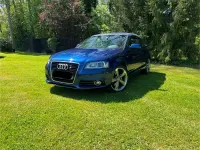 Używany Audi A3 Cabriolet S-Line 200 KM (147 kW) 2012 Niebieski Kabriolet