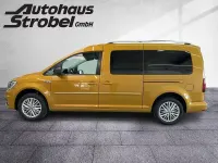 Brugt VW Caddy Maxi Highline 125 HK (91 kW) 2018 Gul MPV