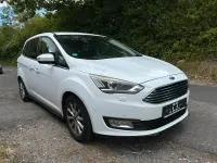 Gebraucht Ford Grand C-Max 125 PS (91 kW) 2015 Weiß Van / Kleinbus