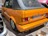 Gebraucht VW Golf Cabriolet 95 PS (69 kW) 1984 Orange Cabrio