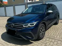 Gebraucht VW Tiguan Allspace IQ Drive 150 PS (110 kW) 2022 Blau SUV