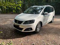 gebraucht Seat Alhambra DSG 177ps Automatik 49tkm Alu weiß 7Sitzer