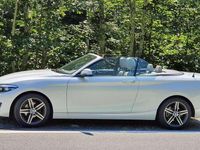 Gebraucht BMW 218 Sport Line 136 PS (100 kW) 2018 Weiß Cabrio