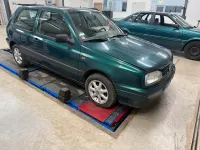 Brugt VW Golf III 60 HK (44 kW) 1997 Grøn Hatchback
