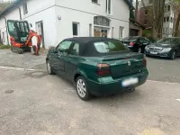 Używany VW Golf 115 KM (84 kW) 2001 Zielony Kabriolet