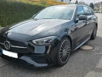 Gebraucht Mercedes C220 AMG line 200 PS (147 kW) 2022 Schwarz Kombi