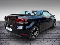 Usata VW Golf 160 CV (117 kW) 2011 Nero Cabrio