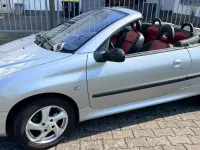 Gebraucht Peugeot 206 CC Platinum 109 PS (80 kW) 2002 Silber Cabrio