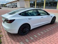 gebraucht Tesla Model 3 Performance Allrad - weiß/weiß inkl. Garantie