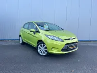 Gebraucht Ford Fiesta Trend 82 PS (60 kW) 2009 Grün Limousine