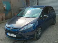 Gebraucht Ford Fiesta Trend 60 PS (44 kW) 2009 Blau Kleinwagen