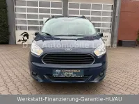 Gebraucht Ford Tourneo Courier Titanium 101 PS (74 kW) 2016 Blau Van / Kleinbus
