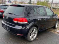 Gebraucht VW Golf VI Edition 80 PS (58 kW) 2009 Schwarz Kleinwagen
