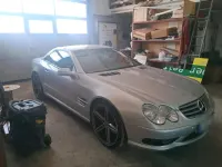 Gebraucht Mercedes SL500 306 PS (225 kW) 2001 Silber Cabrio