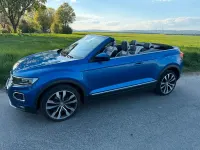 Gebraucht VW T-Roc Cabriolet 150 PS (110 kW) 2020 Blau Cabrio