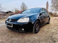 Gebraucht VW Golf V United 2008 Schwarz Kleinwagen