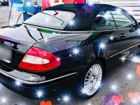 Gebraucht Mercedes CLK200 Elegance 163 PS (119 kW) 2007 Schwarz Cabrio