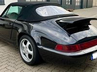 gebraucht Porsche 911 Carrera Cabriolet 911 964 2 schwarz TOP Motor