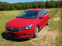 Gebraucht Opel Astra Dynamic 110 PS (80 kW) 2018 Rot Kombi