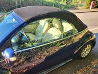 Gebraucht VW New Beetle Cabriolet 110 PS (80 kW) 2004 Blau Cabrio