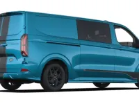 Neu Ford E-Transit Sport 160 kW (218 PS) 2026 Digital aqua blue metallic Van