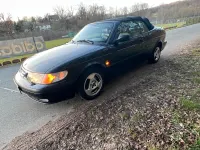 Gebraucht Saab 9-3 153 PS (112 kW) 2000 Schwarz Cabrio