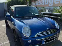 Gebraucht Mini Cooper Cabriolet 116 PS (85 kW) 2008 Blau Cabrio