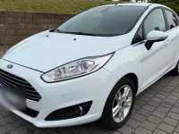 Gebraucht Ford Fiesta Titanium 95 PS (69 kW) 2016 Weiß Kleinwagen