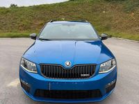 Gebraucht Skoda Octavia vRS 184 PS (135 kW) 2019 Blau Kombi