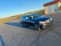 Gebraucht Mercedes C320 AMG line 224 PS (164 kW) 2008 Violet Kombi