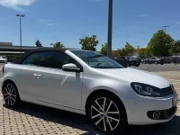 Gebraucht VW Golf Cabriolet 140 PS (102 kW) 2015 Weiß Cabrio
