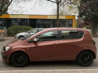 Używany Chevrolet Aveo 2012 Czerwony Hatchback