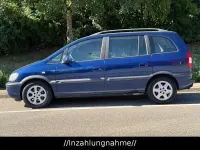 Gebraucht Opel Zafira Elegance 101 PS (74 kW) 2004 Blau Van / Kleinbus