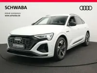 Gebraucht Audi Q8 e-tron S-Line 250 kW (340 PS) 2023 Gletscherweiß metallic SUV