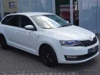 Gebraucht Skoda Rapid Drive 95 PS (69 kW) 2018 Weiß Kleinwagen