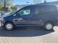 Usata VW Caddy 105 CV (77 kW) 2013 Blu Monovolume