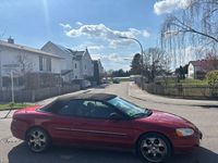 Gebraucht Chrysler Sebring Cabriolet 150 PS (110 kW) 2000 Rot Cabrio