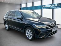 Gebraucht VW Tiguan Allspace Life 150 PS (110 kW) 2022 Schwarz SUV