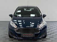 Gebraucht Ford Fiesta Trend 101 PS (74 kW) 2015 Blau Kleinwagen