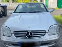 Gebraucht Mercedes SLK230 197 PS (144 kW) 2001 Silber Cabrio
