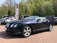 Gebraucht Bentley Continental GT Convertible 560 PS (411 kW) 2009 Blau (metallic) Cabrio