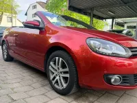 Usata VW Golf 160 CV (117 kW) 2011 Rosso Cabrio
