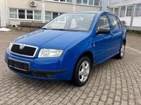 Gebraucht Skoda Fabia 60 PS (44 kW) 2002 Blau Kleinwagen