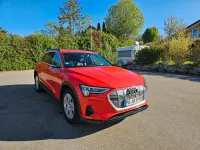 Usata Audi e-tron Premium 300 kW (408 CV) 2019 Rosso SUV