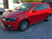 Gebraucht VW Polo 90 PS (66 kW) 2015 Rot Kleinwagen