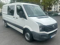 Gebraucht VW Crafter 163 PS (119 kW) 2014 Weiß Van